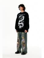 Fireworks Wash Vintage Distressed Denim - COPPING THREADS - APRIORITY