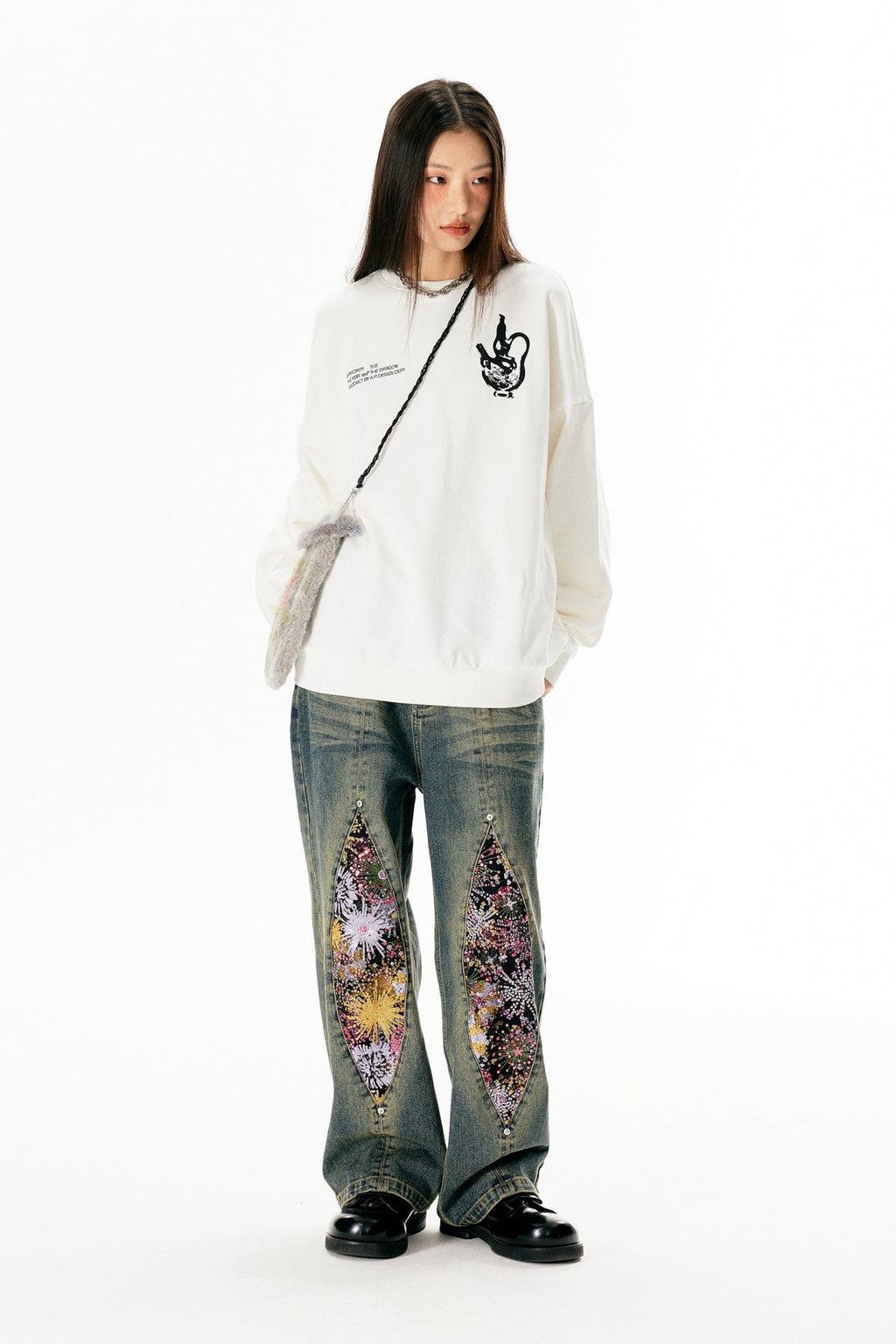 Fireworks Wash Vintage Distressed Denim - COPPING THREADS - APRIORITY