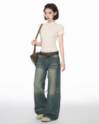 Fitted Mock Neck Knit Tee - COPPING THREADS - CT Select