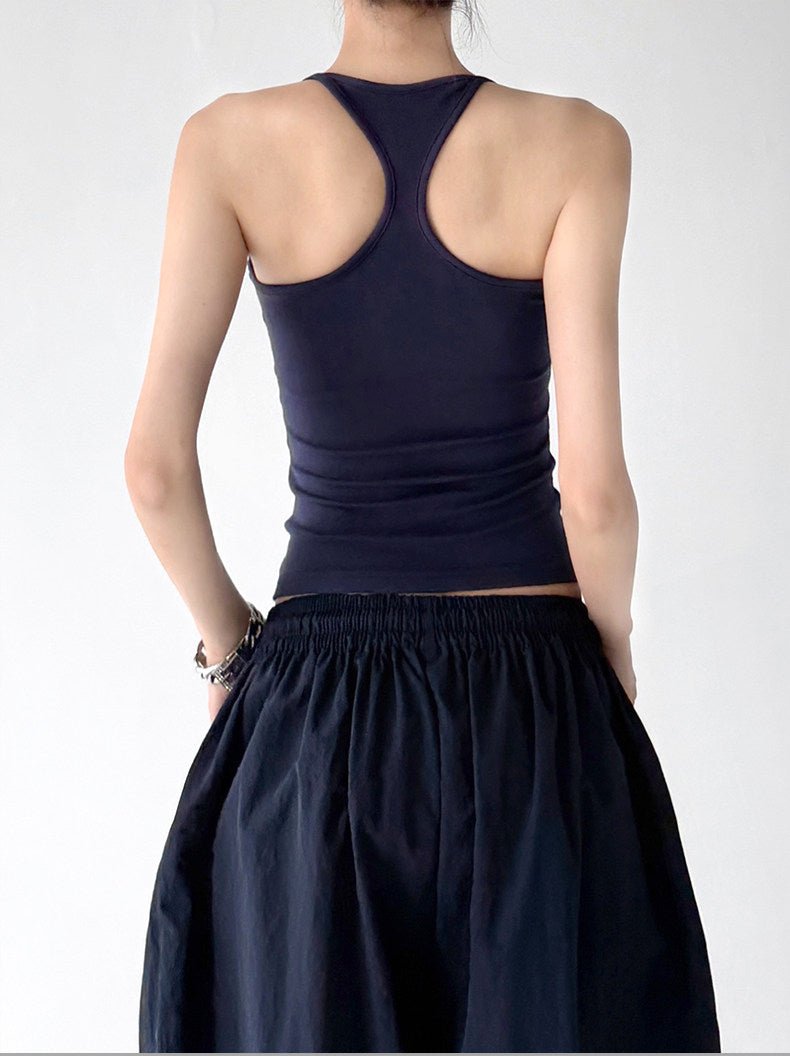 Fitted Square-Neck Tank - CT6642 - COPPING THREADS - CT ORIGINALS