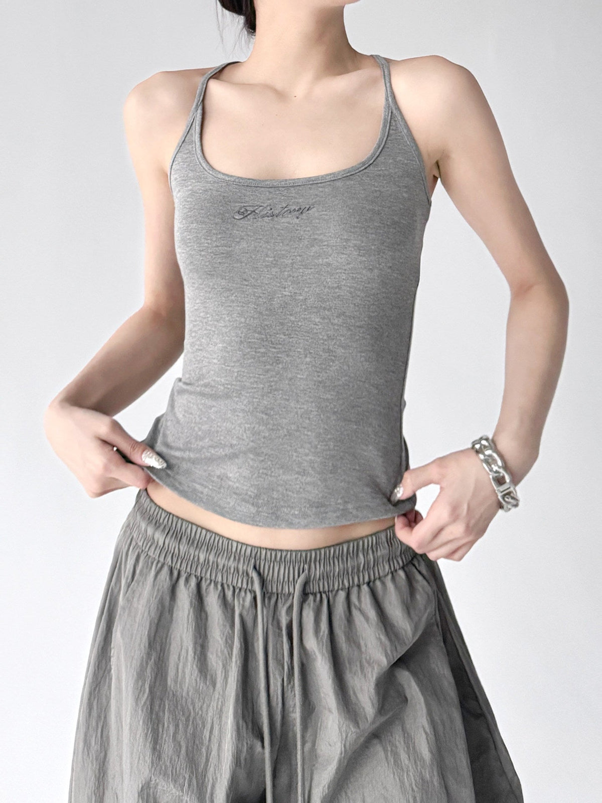 Fitted Square-Neck Tank - CT6642 - COPPING THREADS - CT ORIGINALS