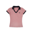 Fitted Vintage Stripe V - Neck Polo Tee - COPPING THREADS - MOROMORO