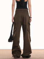 Flap - Waist Vintage Utility Cargo Pants - COPPING THREADS - CHICISLAND
