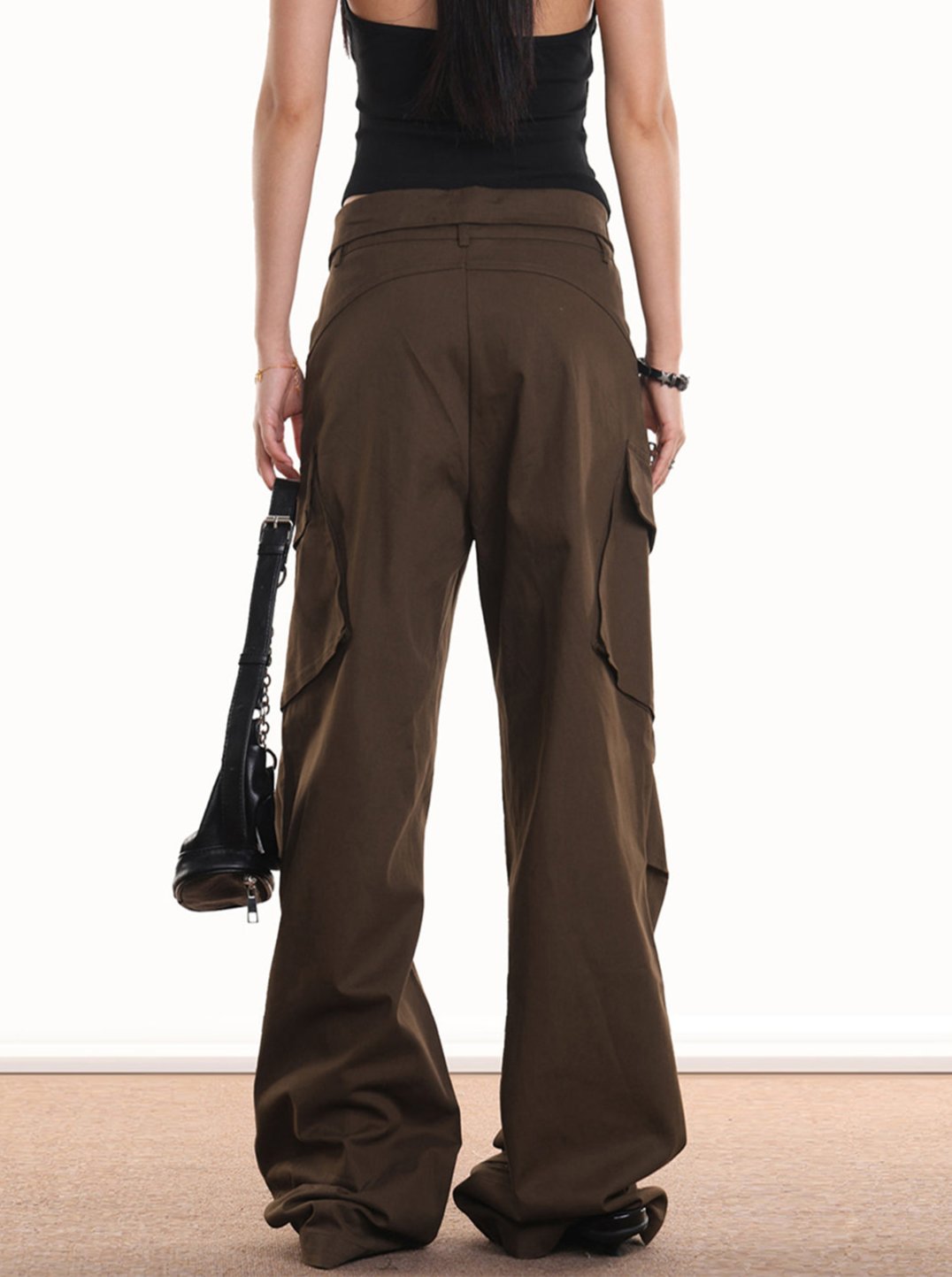 Flap - Waist Vintage Utility Cargo Pants - COPPING THREADS - CHICISLAND