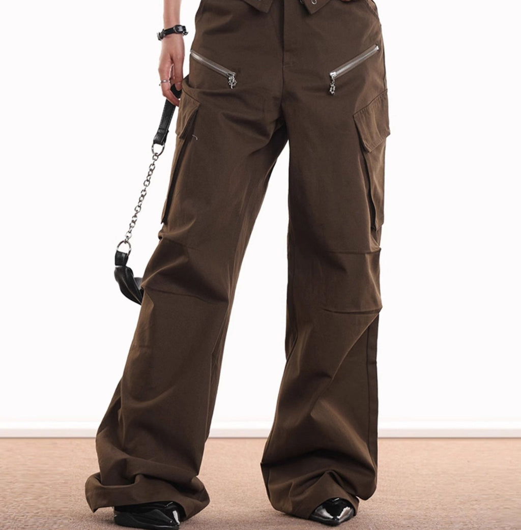 Flap - Waist Vintage Utility Cargo Pants - COPPING THREADS - CHICISLAND