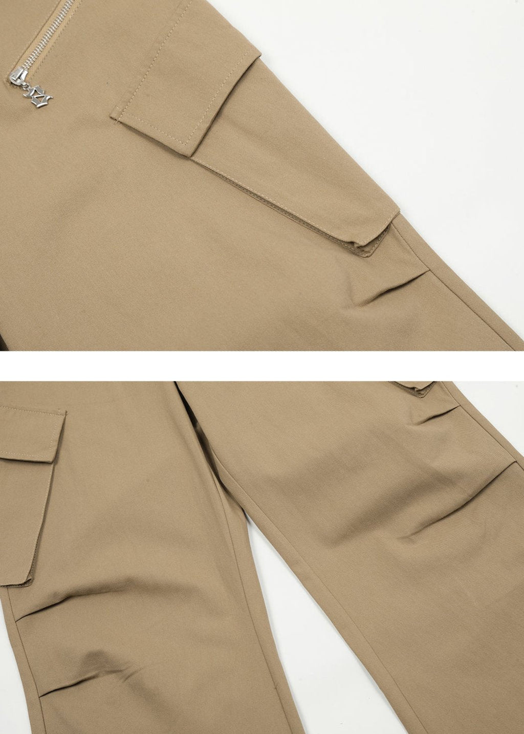 Flap - Waist Vintage Utility Cargo Pants - COPPING THREADS - CHICISLAND