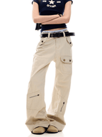 Flared Multi - Pocket Cargo Pants - COPPING THREADS - CT Select