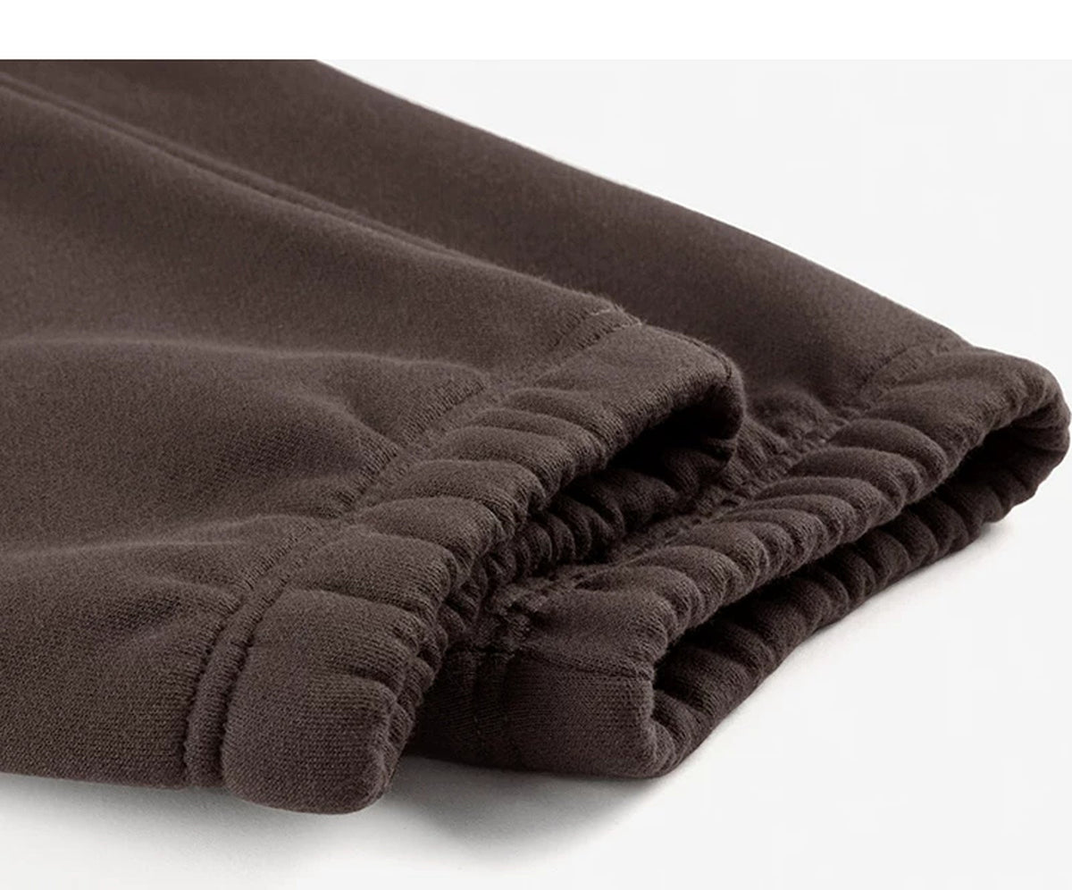 Fleece-Lined Cuffed Sweatpants - COPPING THREADS - IDLT