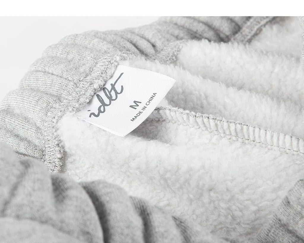 Fleece-Lined Cuffed Sweatpants - COPPING THREADS - IDLT