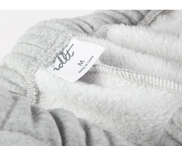 Fleece-Lined Cuffed Sweatpants - COPPING THREADS - IDLT