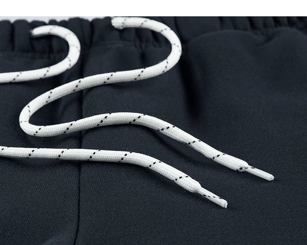 Fleece-Lined Cuffed Sweatpants - COPPING THREADS - IDLT