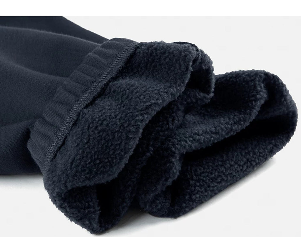 Fleece-Lined Cuffed Sweatpants - COPPING THREADS - IDLT