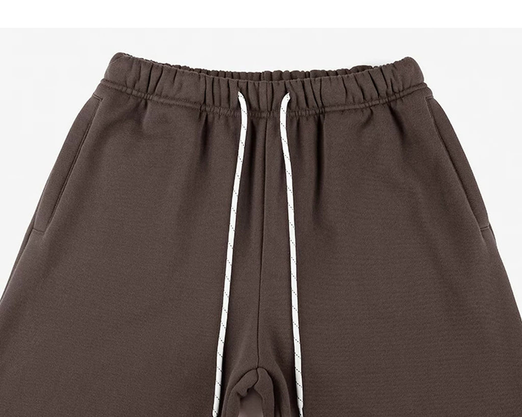 Fleece-Lined Cuffed Sweatpants - COPPING THREADS - IDLT