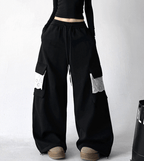 Fleece - Lined Lace Cargo Sweatpants - COPPING THREADS - CT Select