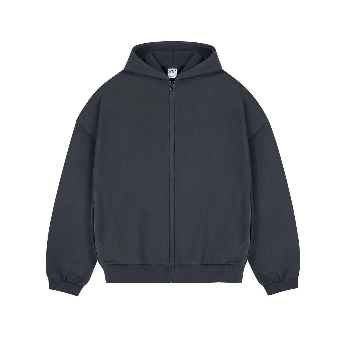 Fleece-Lined Oversized Zip Hoodie - COPPING THREADS - IDLT