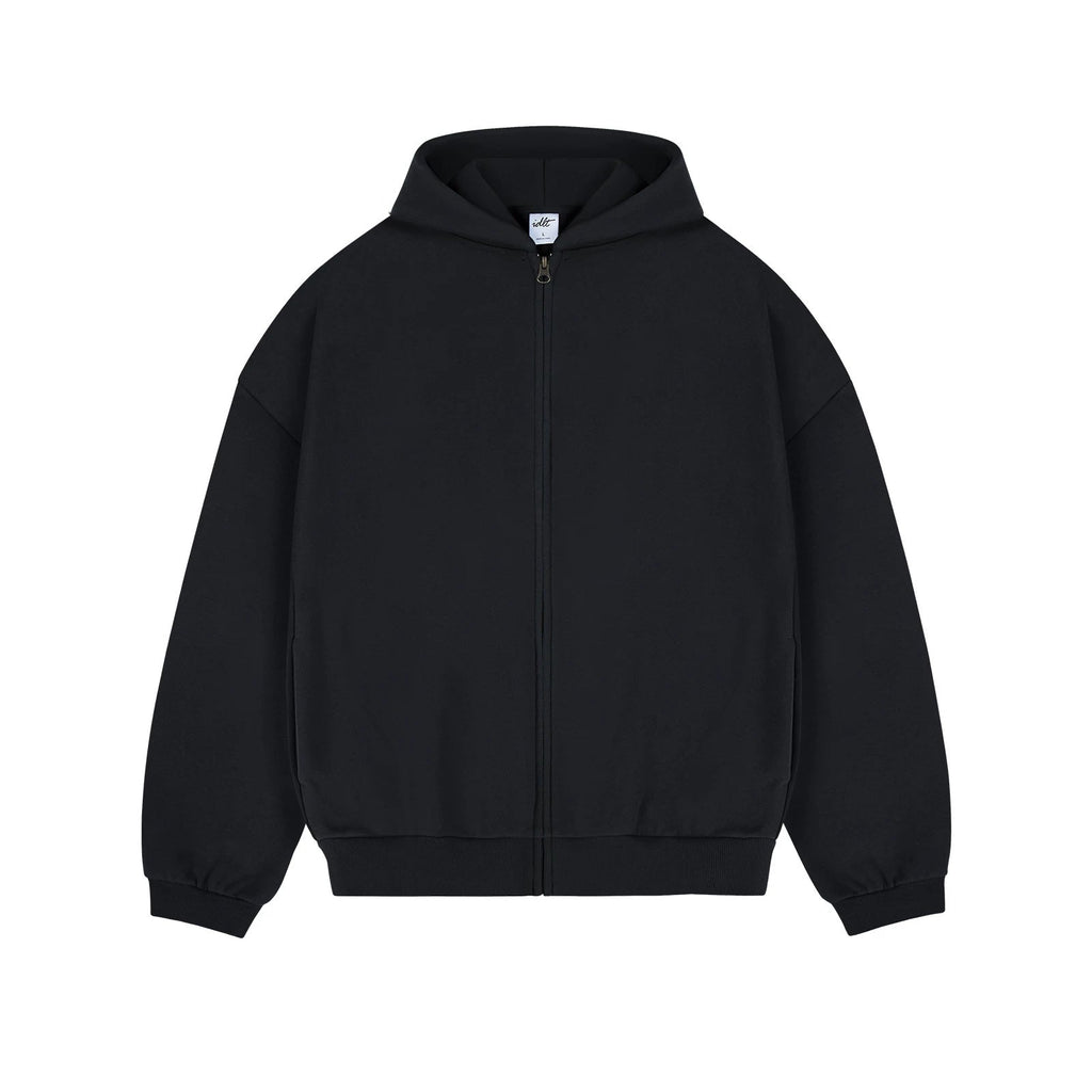 Fleece-Lined Oversized Zip Hoodie - COPPING THREADS - IDLT