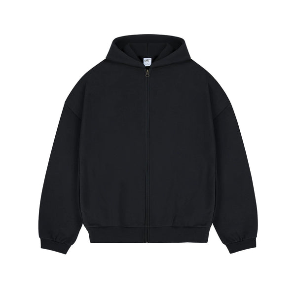 Fleece-Lined Oversized Zip Hoodie - COPPING THREADS - IDLT