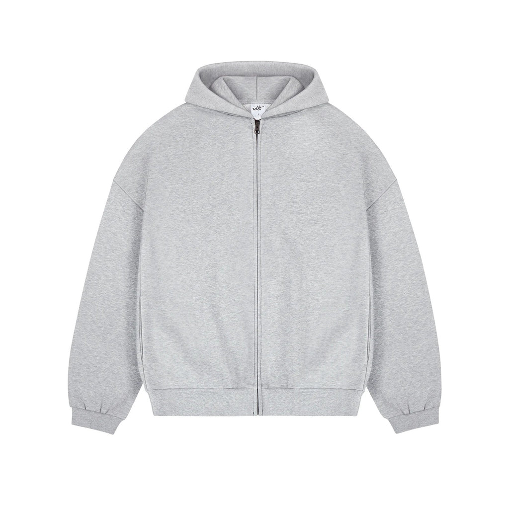 Fleece-Lined Oversized Zip Hoodie - COPPING THREADS - IDLT