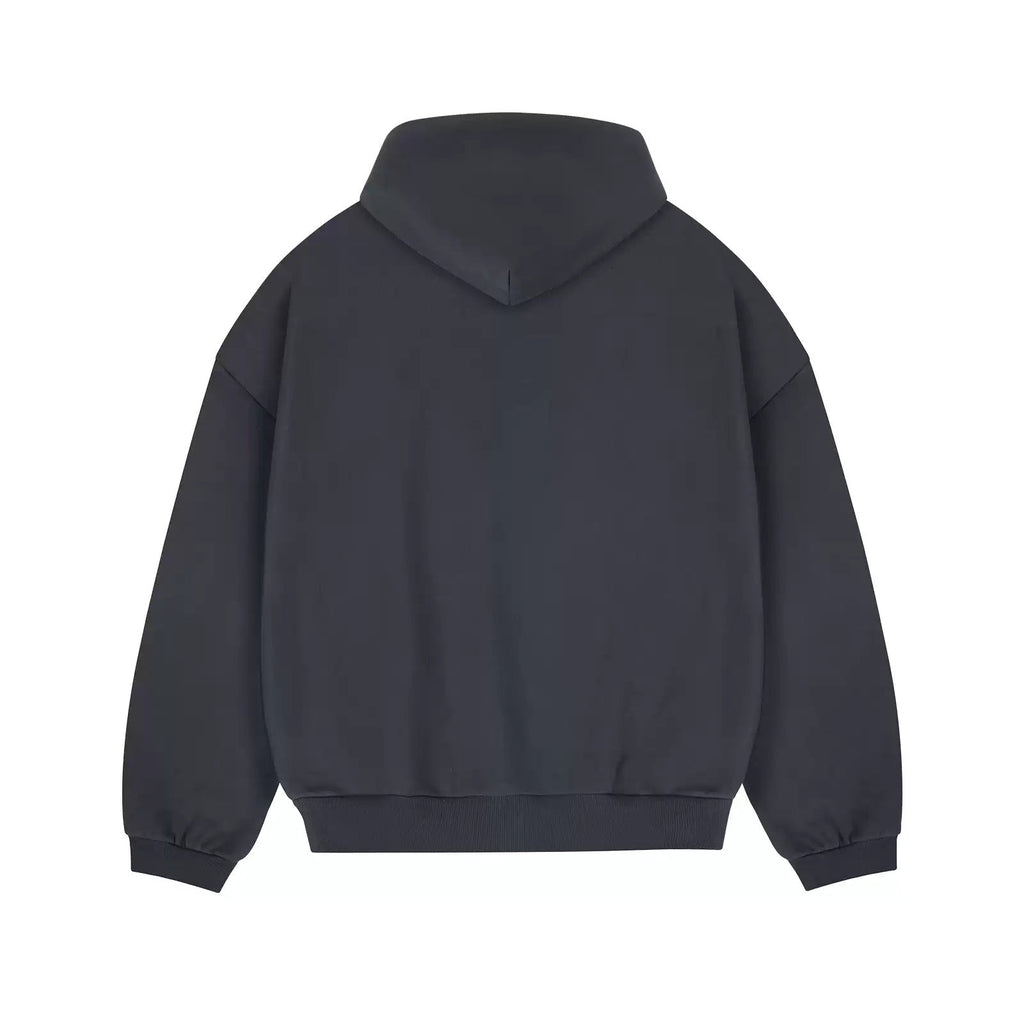 Fleece-Lined Oversized Zip Hoodie - COPPING THREADS - IDLT