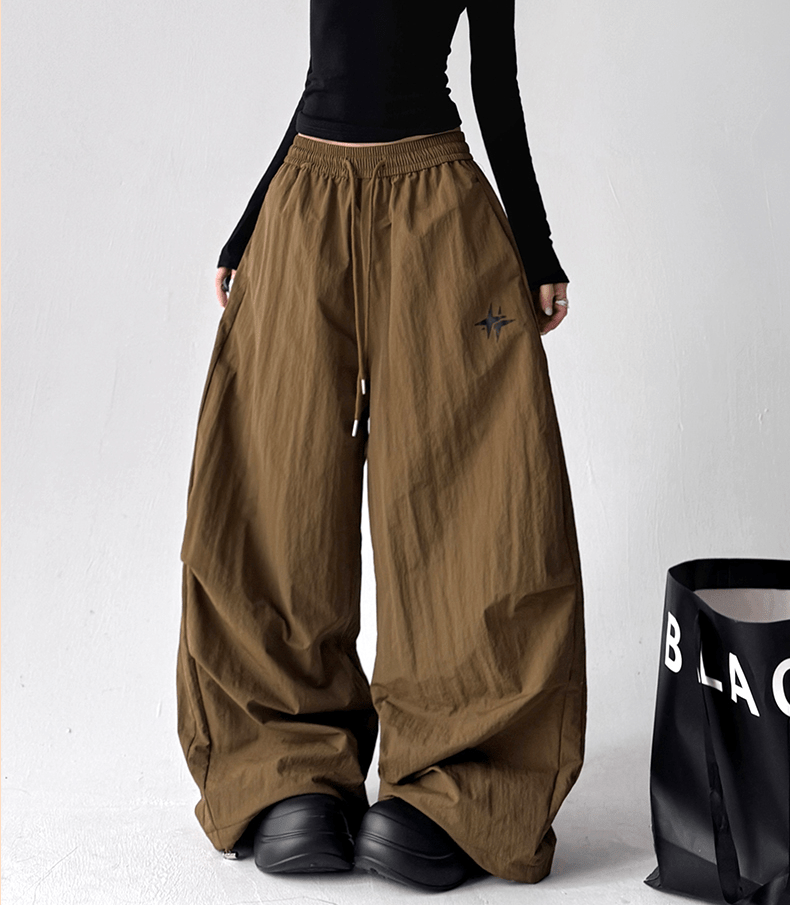 Fleece - Lined Parachute Cargo Pants - COPPING THREADS - CT Select