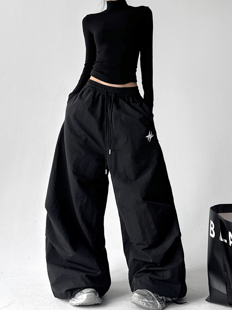 Fleece - Lined Parachute Cargo Pants - COPPING THREADS - CT Select