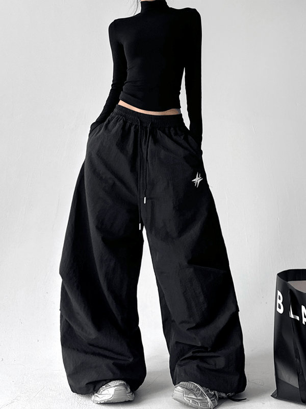 Fleece - Lined Parachute Cargo Pants - COPPING THREADS - CT Select