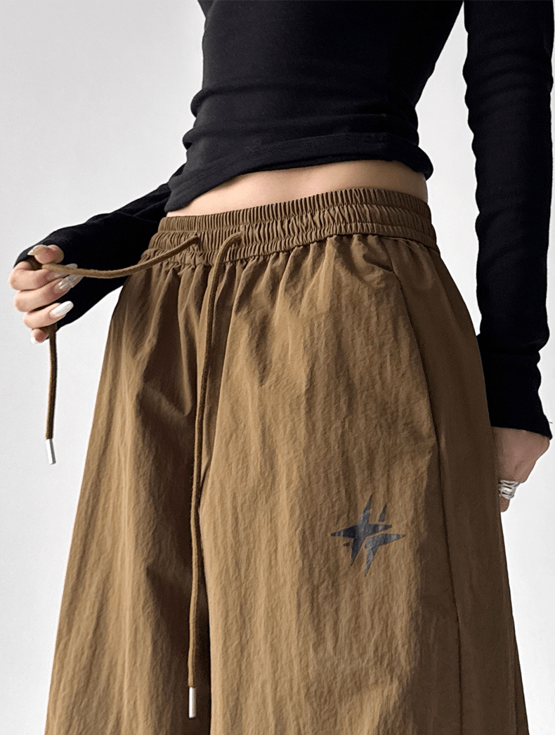 Fleece - Lined Parachute Cargo Pants - COPPING THREADS - CT Select