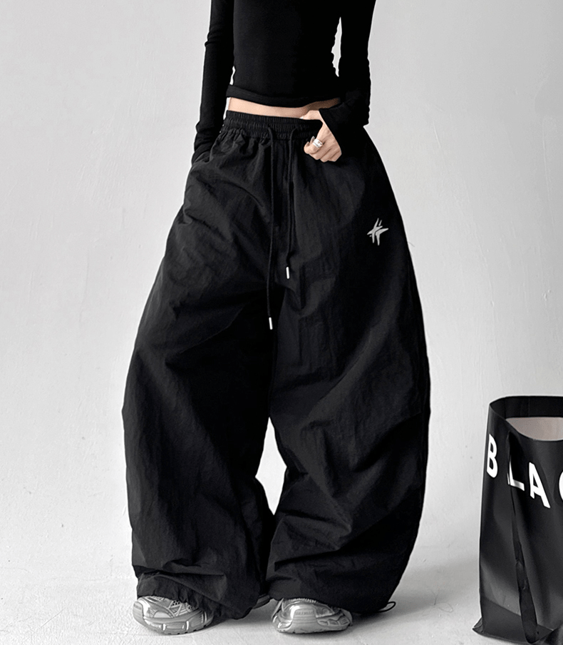 Fleece - Lined Parachute Cargo Pants - COPPING THREADS - CT Select