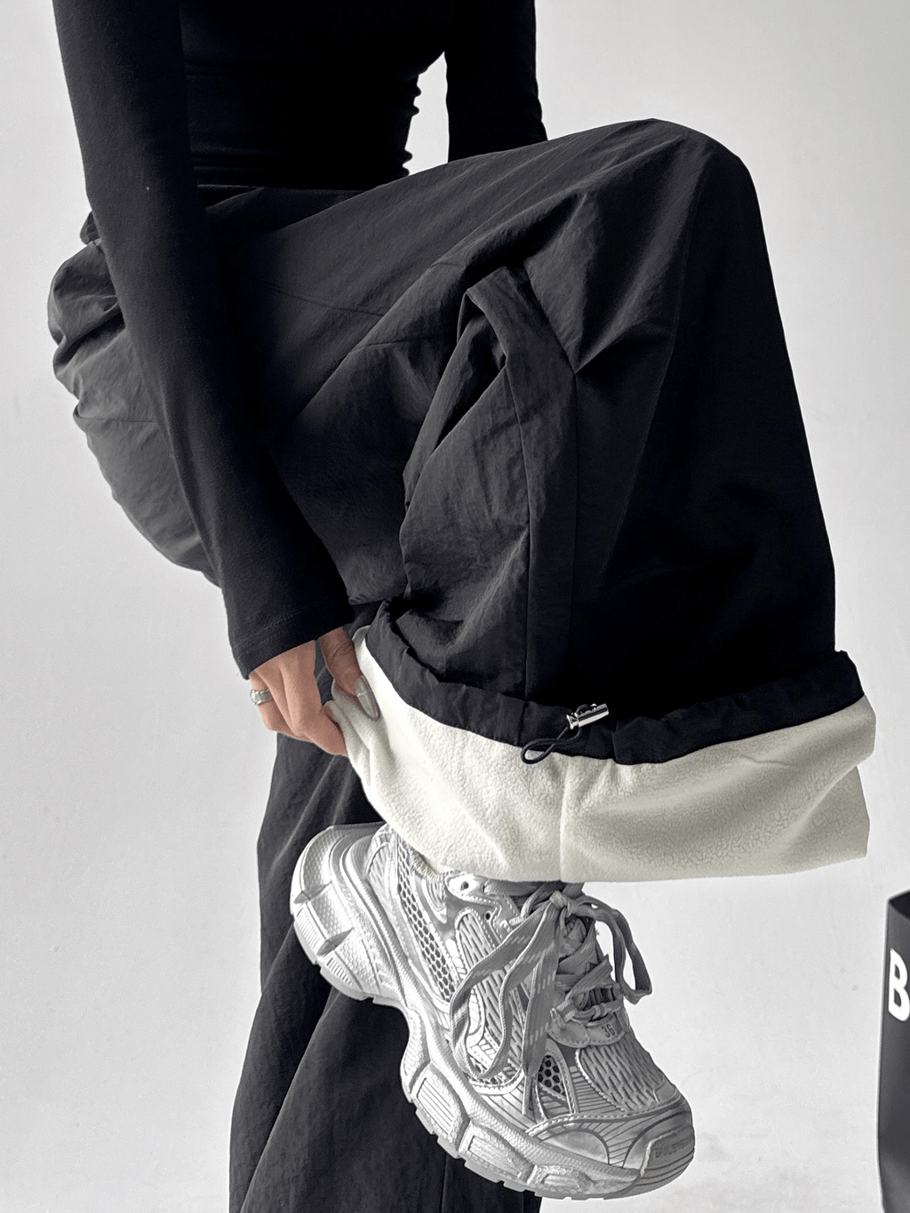 Fleece - Lined Parachute Cargo Pants - COPPING THREADS - CT Select