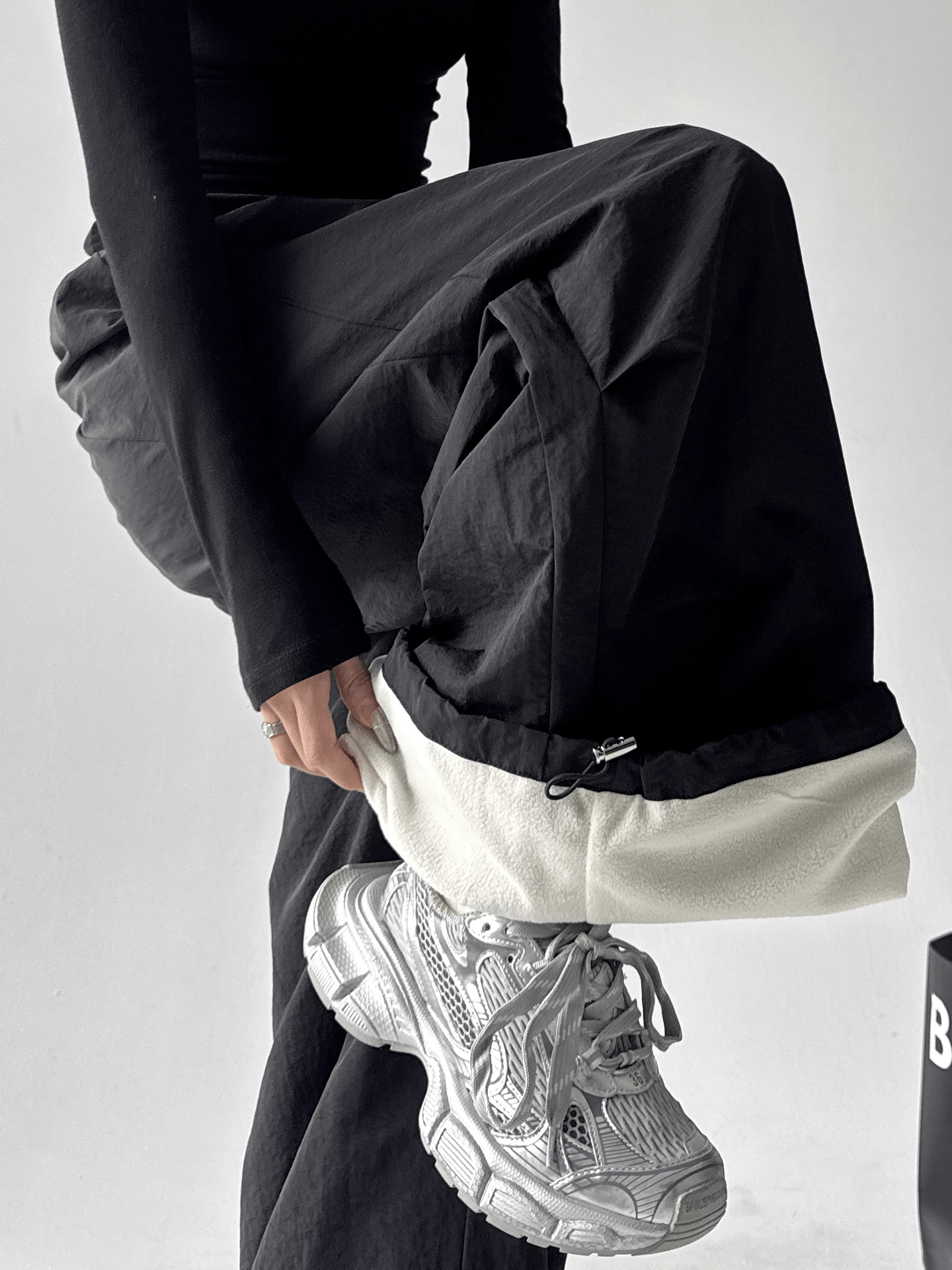 Fleece - Lined Parachute Cargo Pants - COPPING THREADS - CT Select