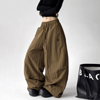 Fleece - Lined Parachute Cargo Pants - COPPING THREADS - CT Select