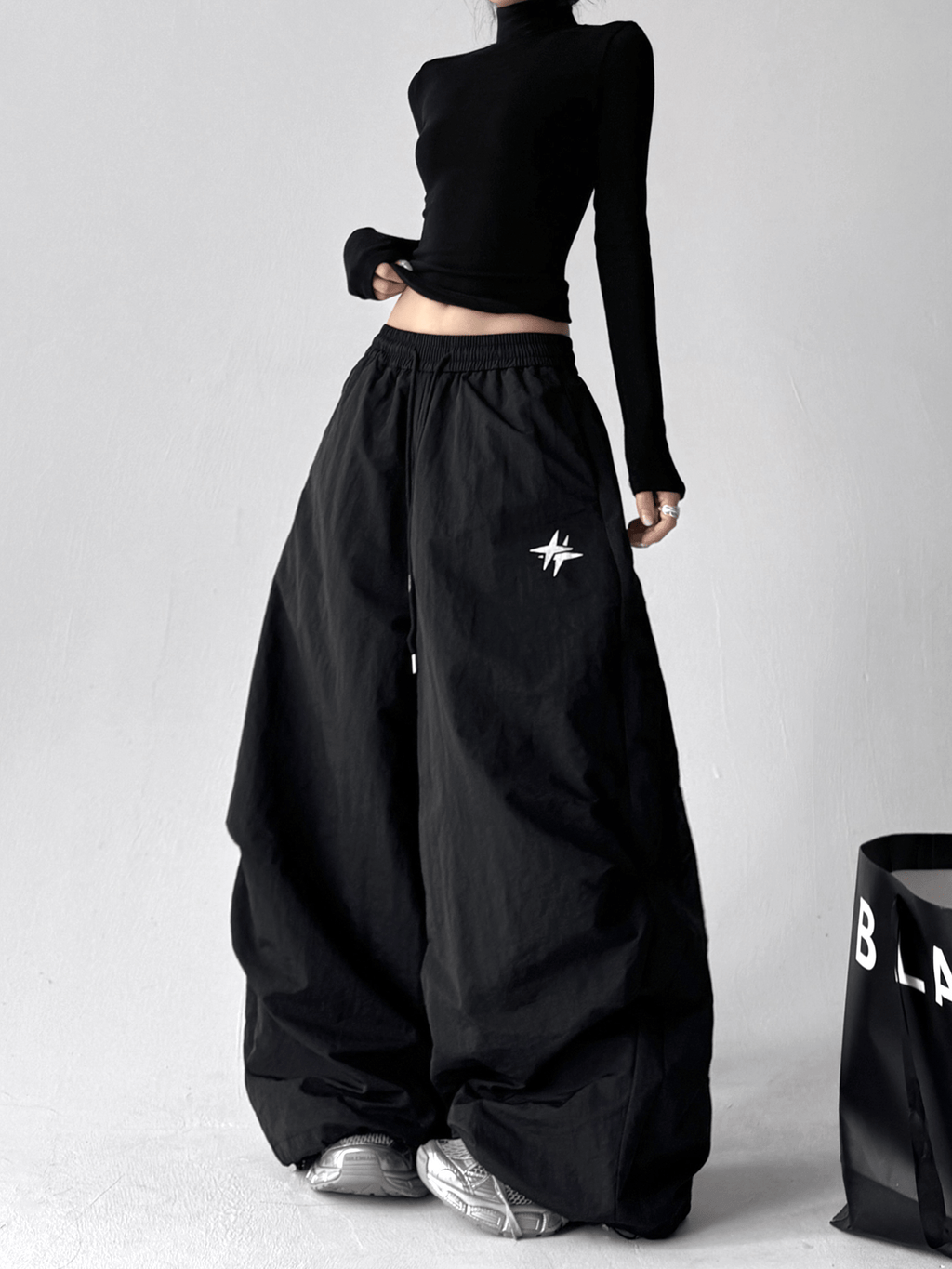 Fleece - Lined Parachute Cargo Pants - COPPING THREADS - CT Select