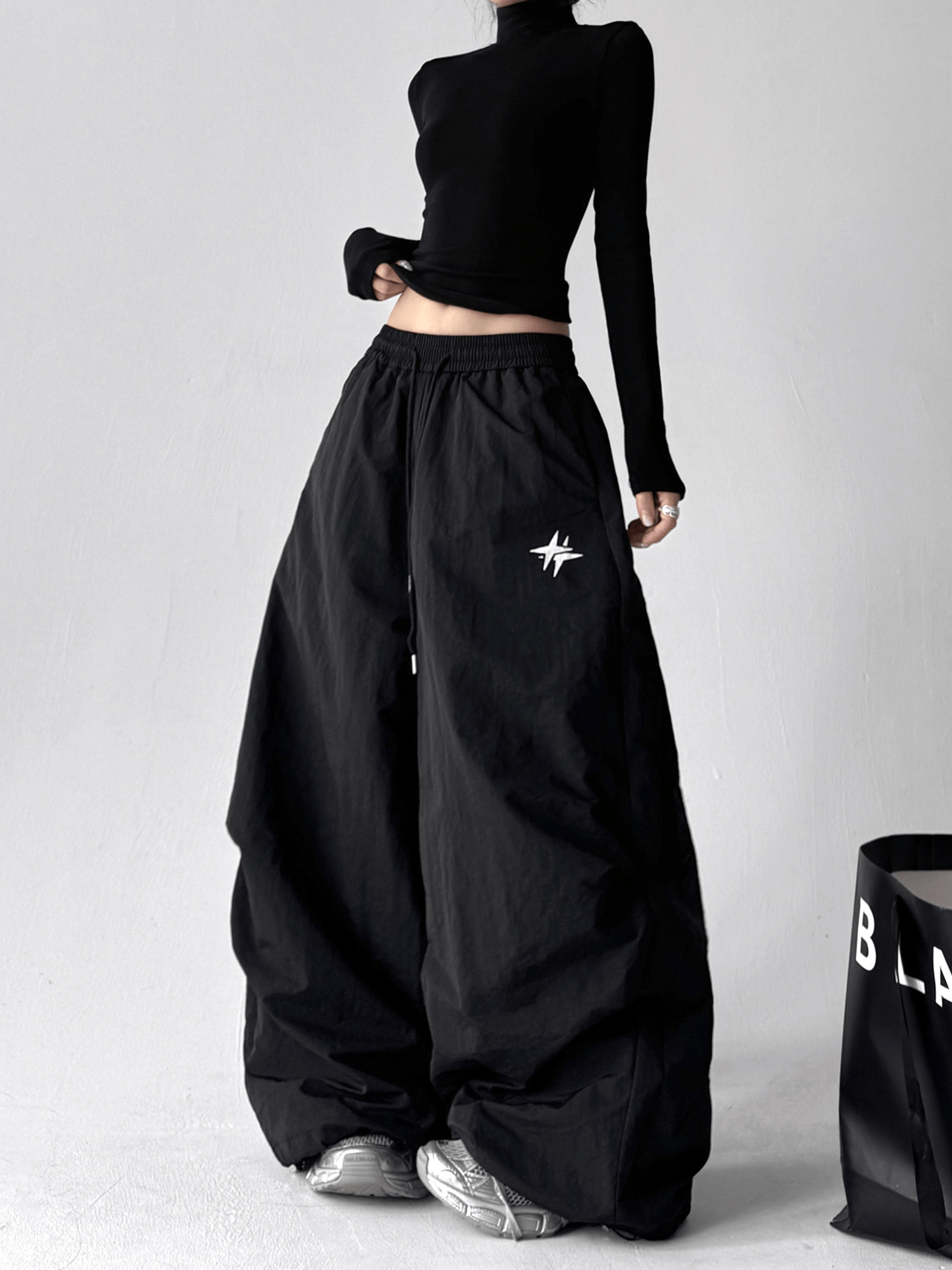 Fleece - Lined Parachute Cargo Pants - COPPING THREADS - CT Select