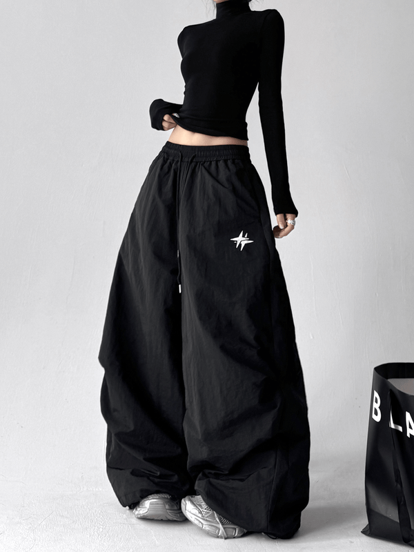 Fleece - Lined Parachute Cargo Pants - COPPING THREADS - CT Select