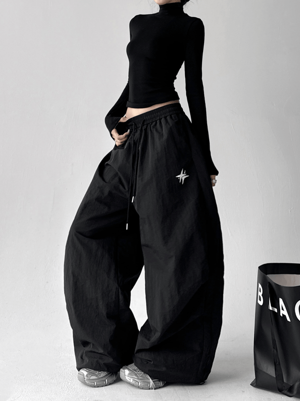 Fleece - Lined Parachute Cargo Pants - COPPING THREADS - CT Select