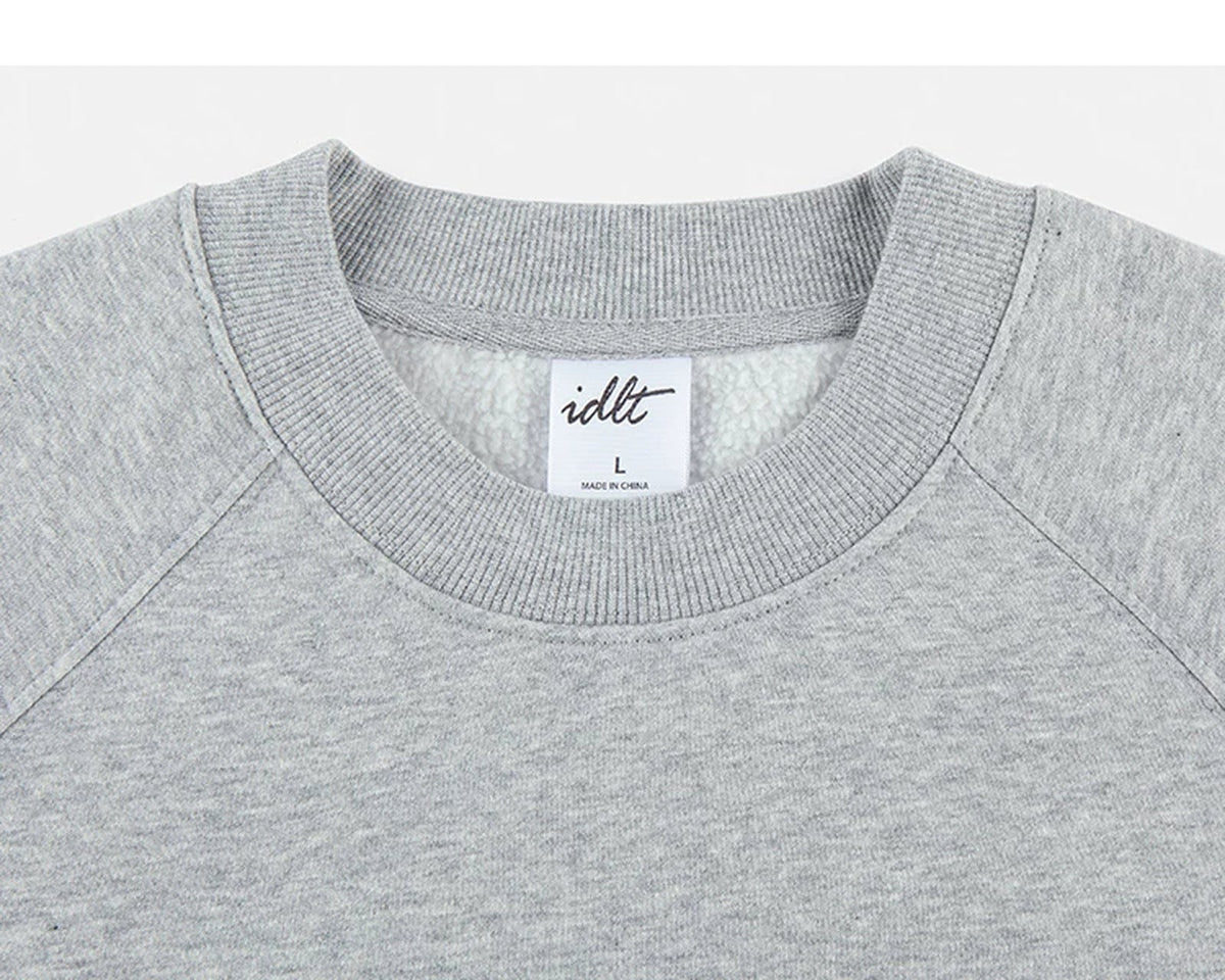 Fleece-Lined Raglan Sweatshirt - COPPING THREADS - IDLT