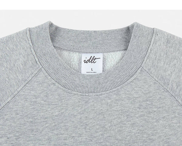 Fleece-Lined Raglan Sweatshirt - COPPING THREADS - IDLT