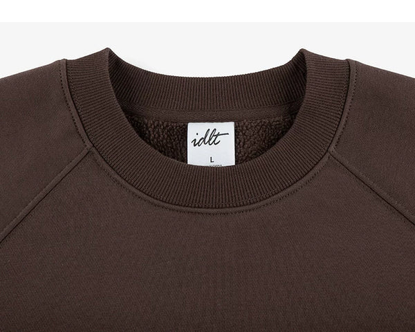 Fleece-Lined Raglan Sweatshirt - COPPING THREADS - IDLT