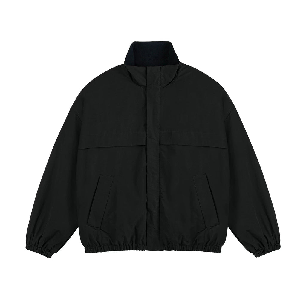 Fleece-Lined Stand-Collar Jacket - COPPING THREADS - IDLT