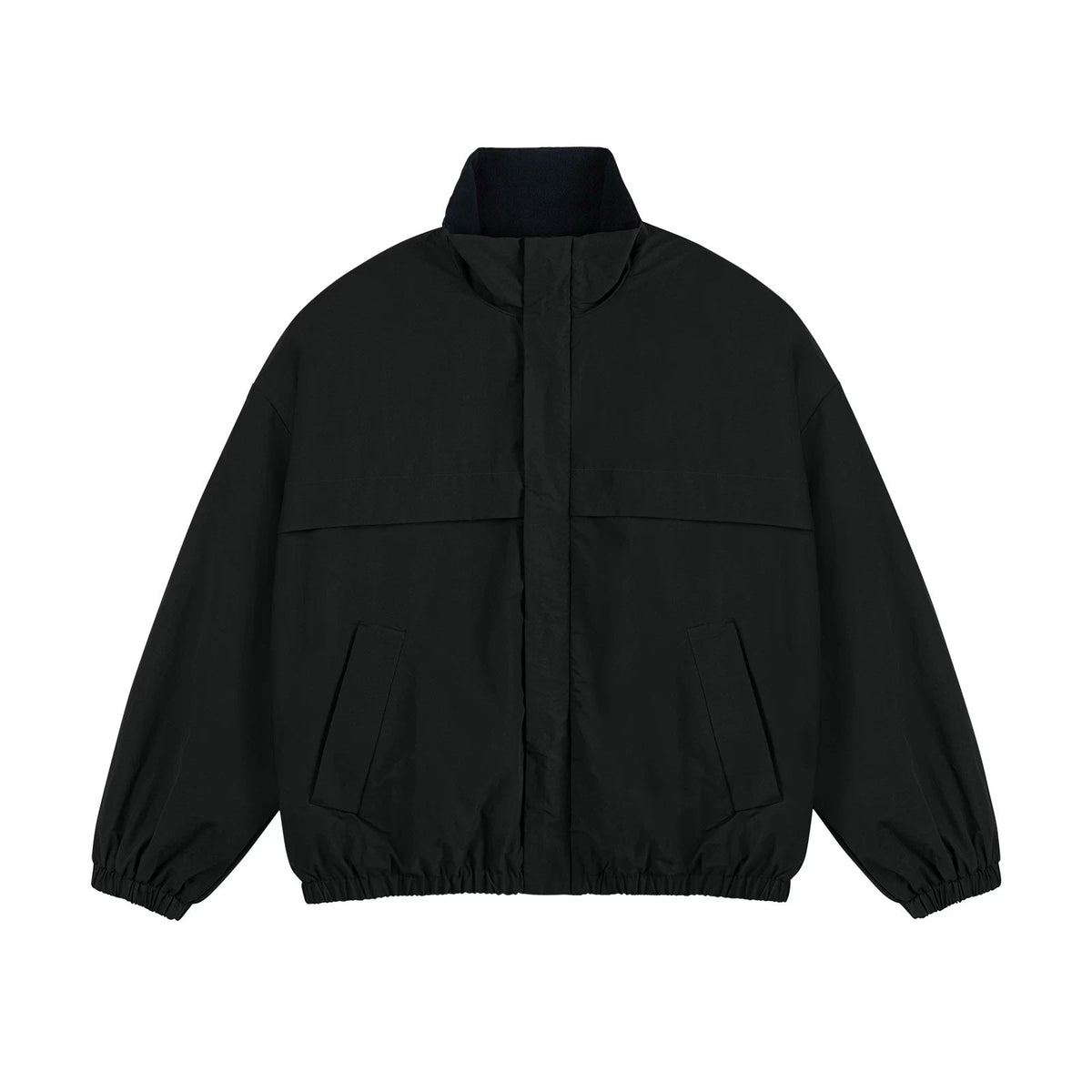 Fleece-Lined Stand-Collar Jacket - COPPING THREADS - IDLT