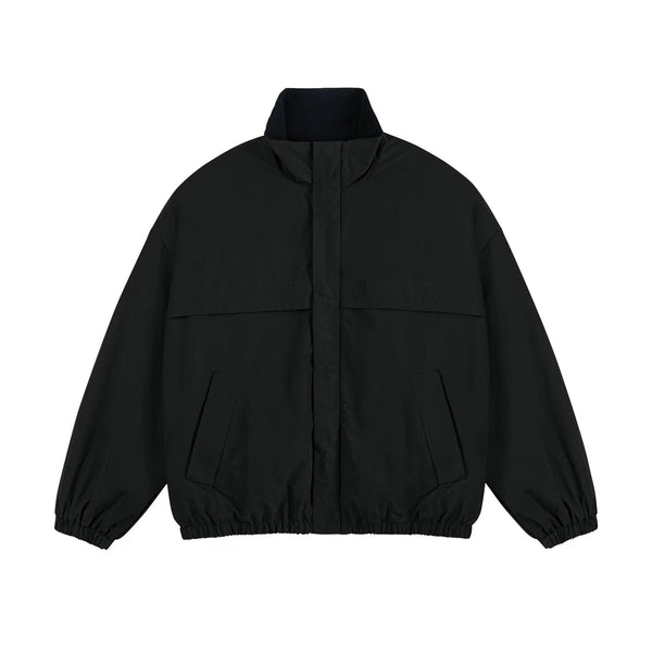 Fleece-Lined Stand-Collar Jacket - COPPING THREADS - IDLT