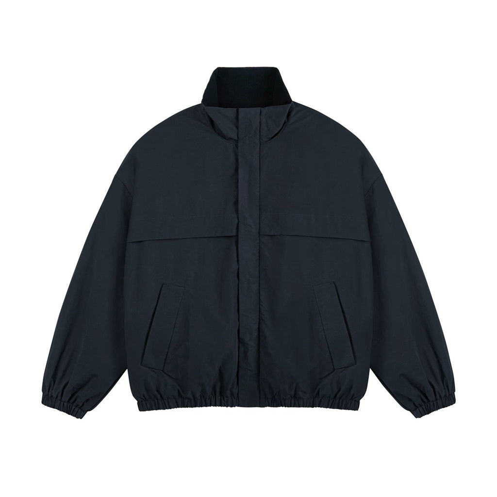Fleece-Lined Stand-Collar Jacket - COPPING THREADS - IDLT