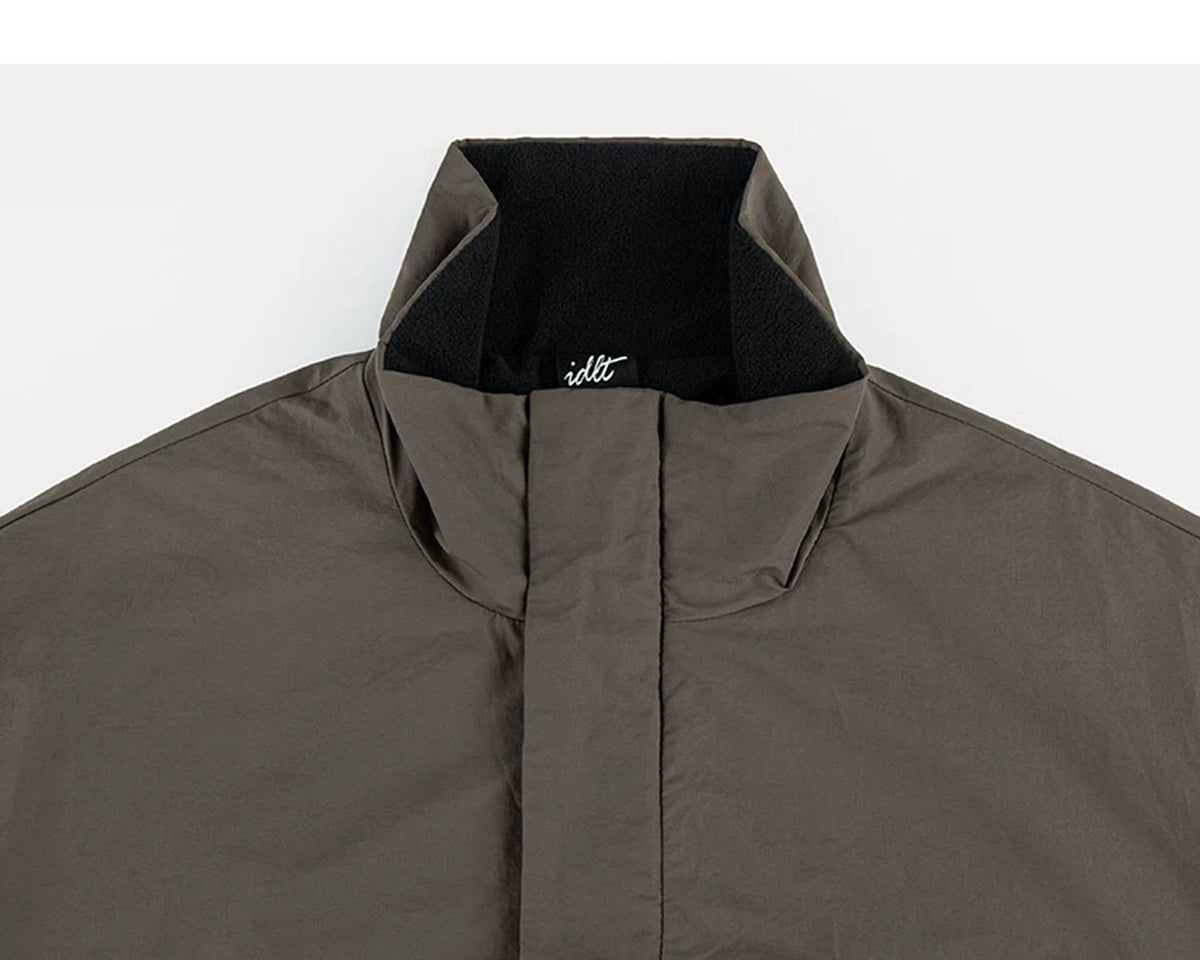 Fleece-Lined Stand-Collar Jacket - COPPING THREADS - IDLT