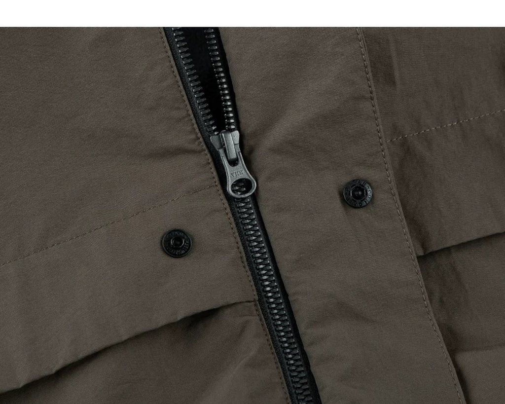 Fleece-Lined Stand-Collar Jacket - COPPING THREADS - IDLT