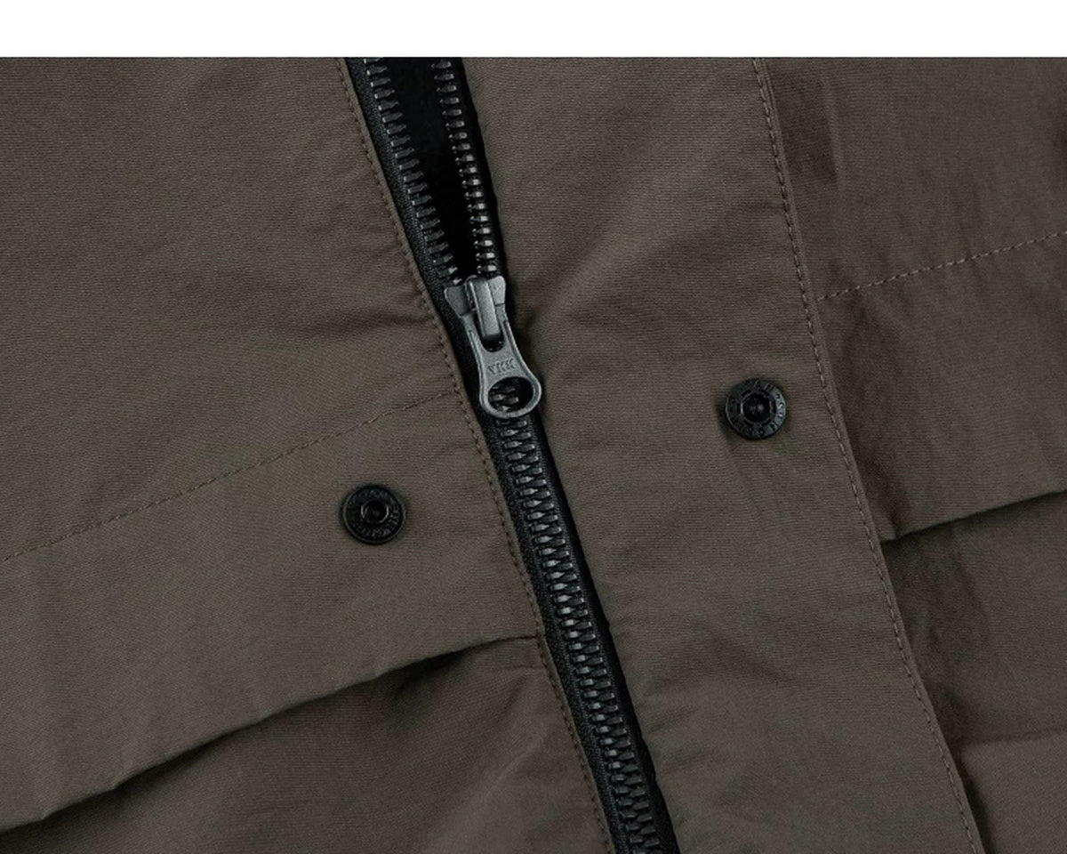 Fleece-Lined Stand-Collar Jacket - COPPING THREADS - IDLT
