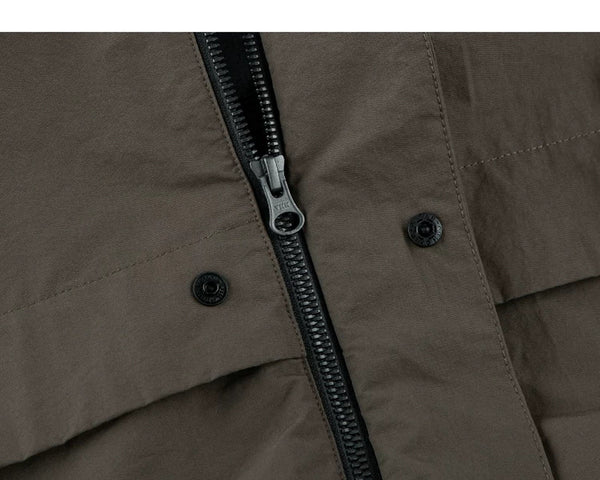 Fleece-Lined Stand-Collar Jacket - COPPING THREADS - IDLT