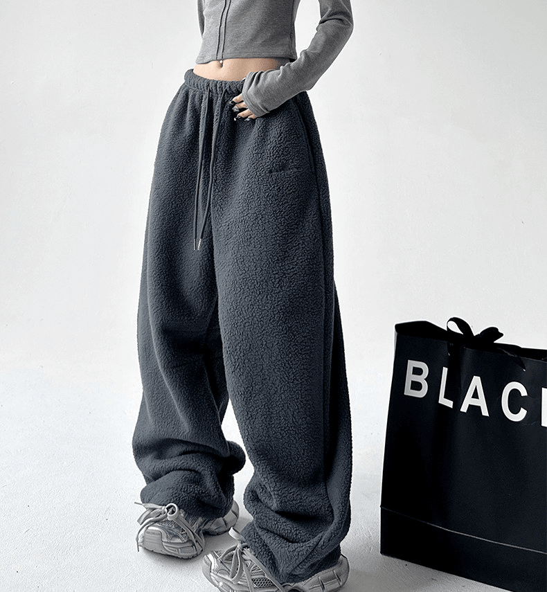 Fleece - Lined Wide - Leg Sweatpants - COPPING THREADS - CT Select