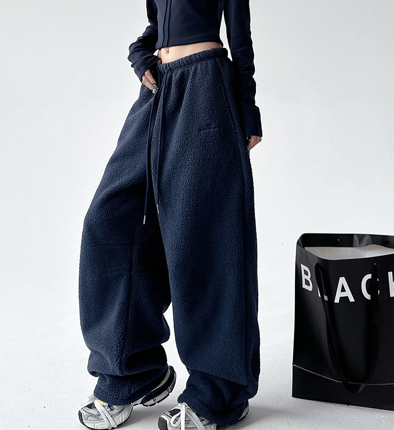Fleece - Lined Wide - Leg Sweatpants - COPPING THREADS - CT Select