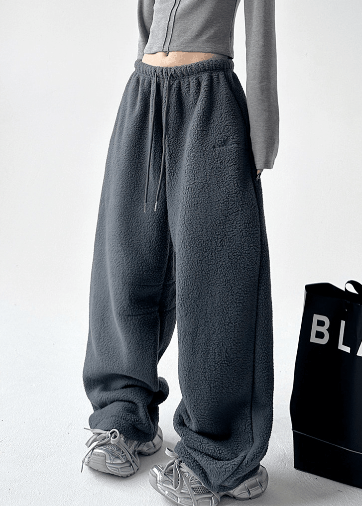 Fleece - Lined Wide - Leg Sweatpants - COPPING THREADS - CT Select