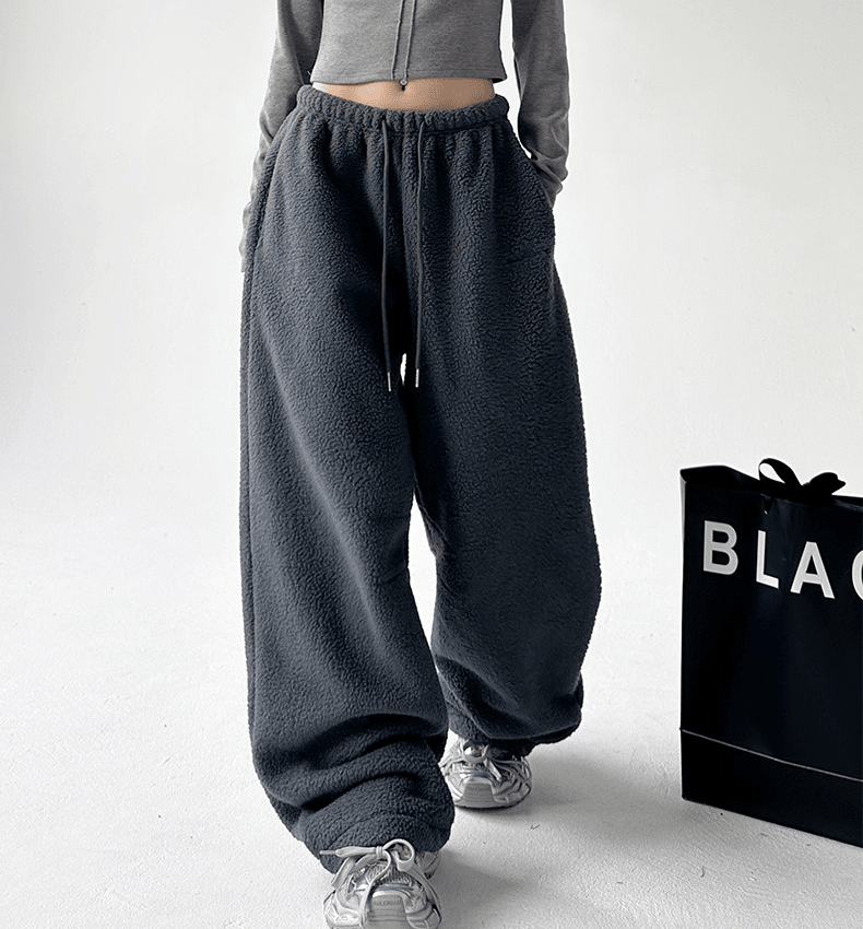 Fleece - Lined Wide - Leg Sweatpants - COPPING THREADS - CT Select